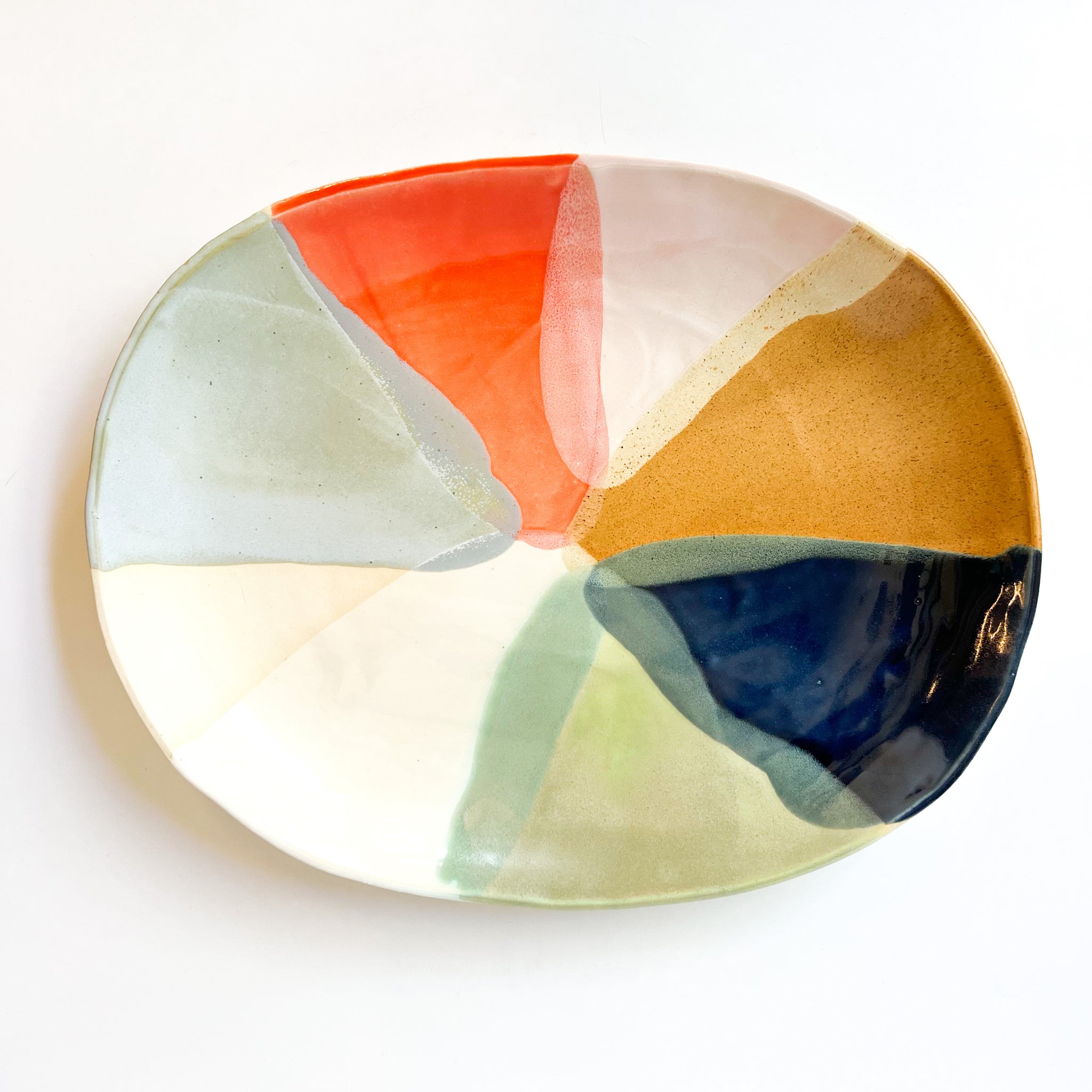 Splash Oval Platter